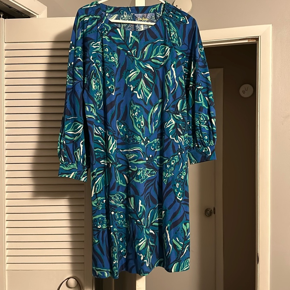 Long sleeve, Lilly Pulitzer dress size large